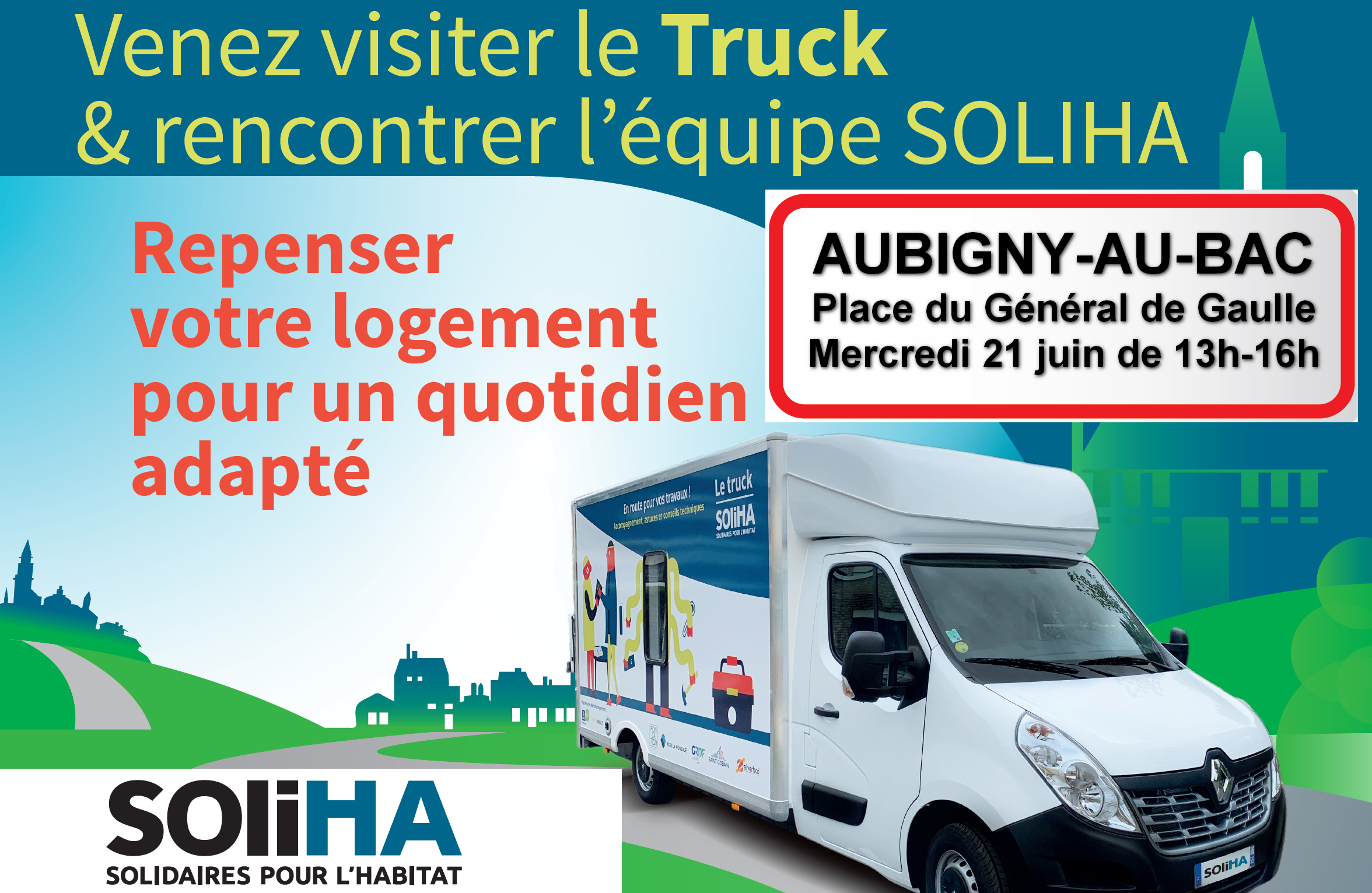 Le truck de SOLIHA, vous connaissez?